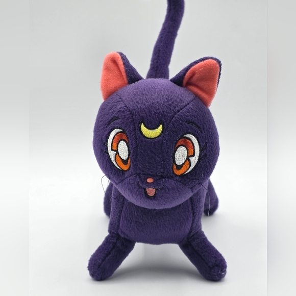Sailor Moon Luna Black Cat Standing Stuffed Plush - Picture 2 of 9
